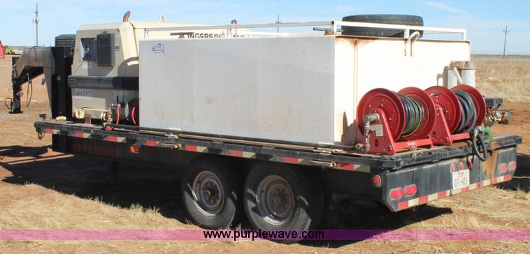 image for item H1666 2000 Big Tex gooseneck service trailer