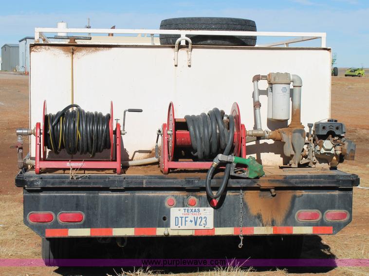image for item H1666 2000 Big Tex gooseneck service trailer
