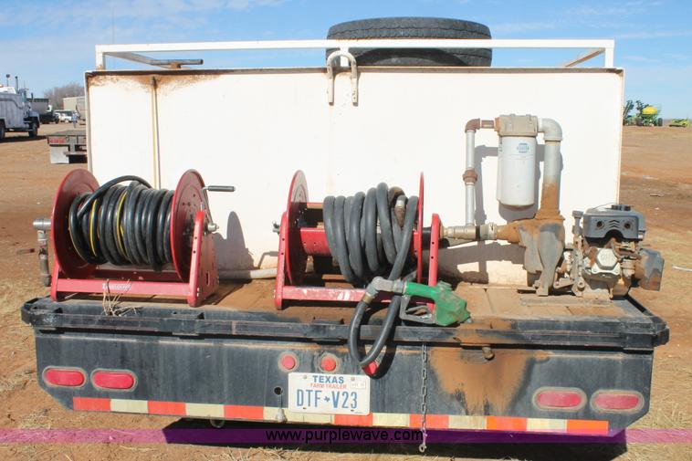 image for item H1666 2000 Big Tex gooseneck service trailer