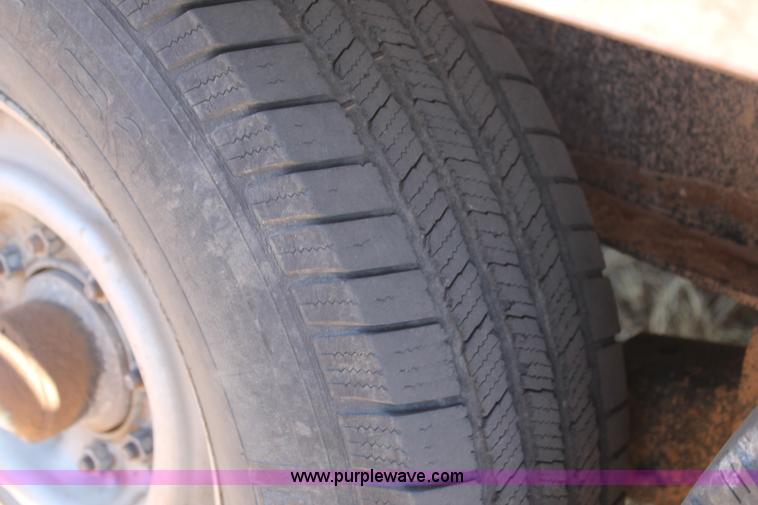 image for item H1666 2000 Big Tex gooseneck service trailer