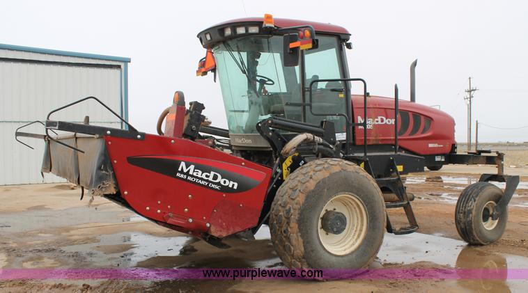 image for item L4250 2013 MacDon M205 self-propelled windrower