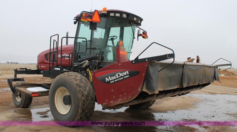 image for item L4250 2013 MacDon M205 self-propelled windrower