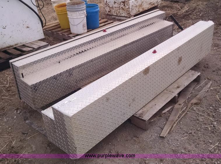 image for item AW9030 (2) side mount aluminum toolboxes