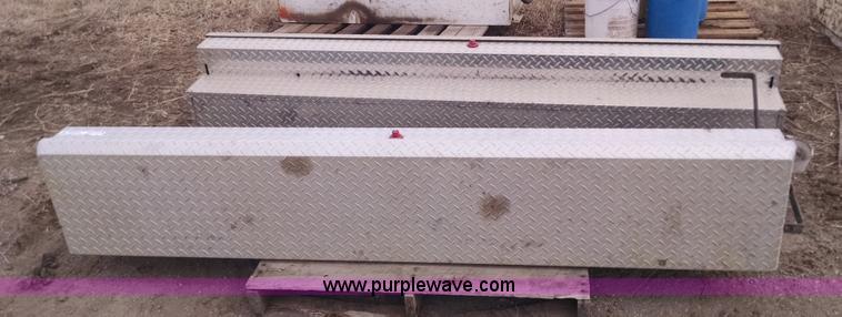 image for item AW9030 (2) side mount aluminum toolboxes