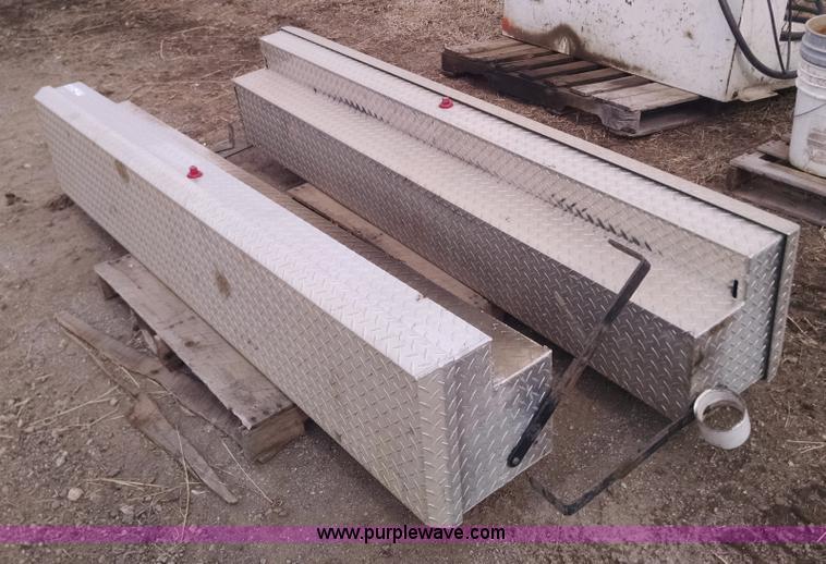 image for item AW9030 (2) side mount aluminum toolboxes