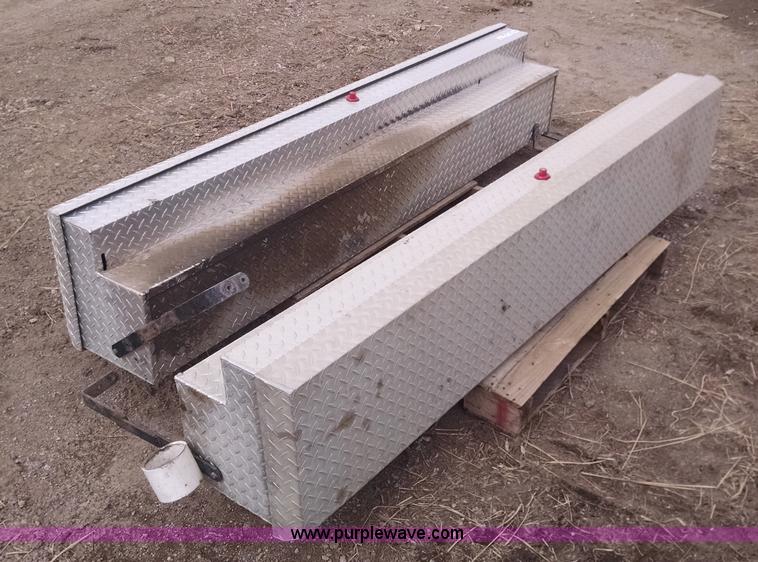 image for item AW9030 (2) side mount aluminum toolboxes