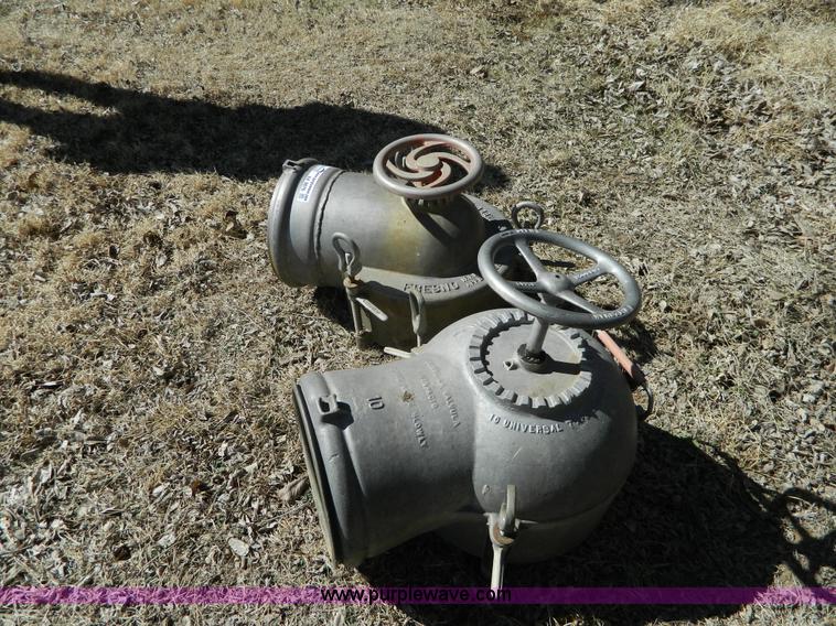 image for item AX9876 (2) 10" irrigation gate valves