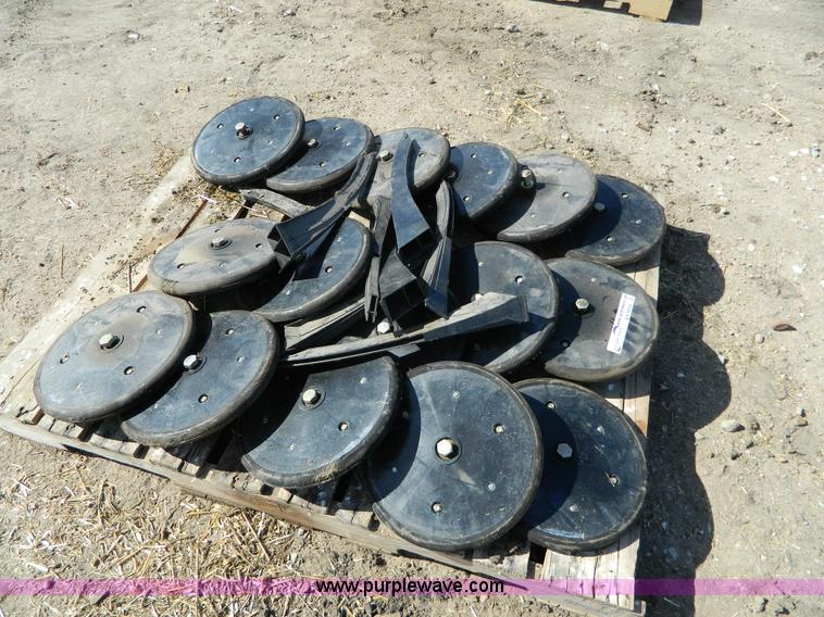 image for item AX9894 (16) steel over rubber planter wheels