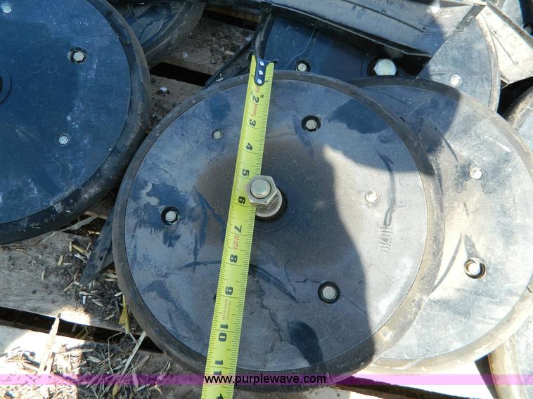 image for item AX9894 (16) steel over rubber planter wheels