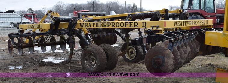 image for item BA9864 1990 Landoll 2200 Weatherproofer II disk ripper