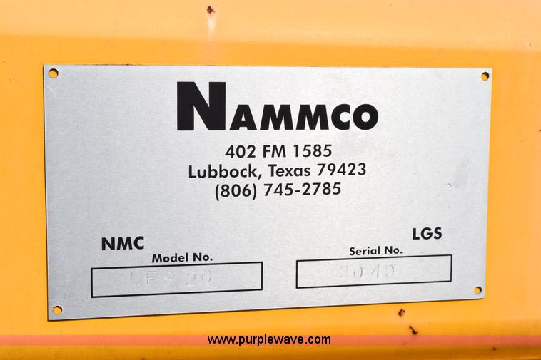 image for item BA9903 2012 Nammco LFS20 20' scraper