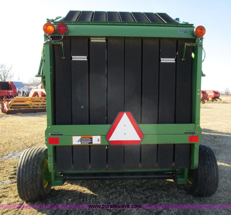 image for item D2311 1995 John Deere 535 round baler