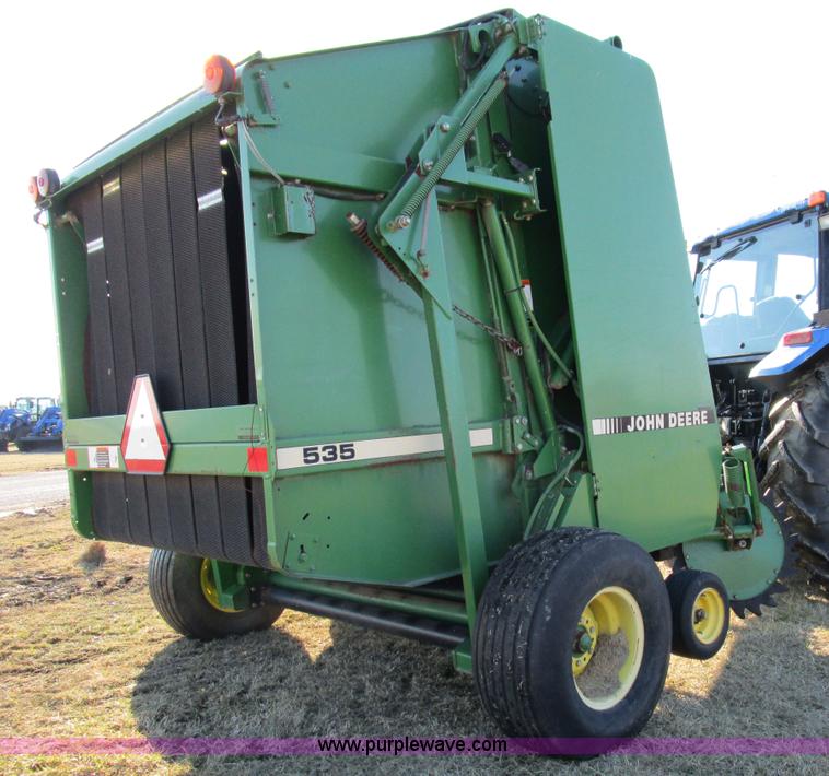 image for item D2311 1995 John Deere 535 round baler
