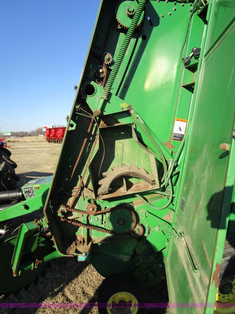 image for item D2311 1995 John Deere 535 round baler