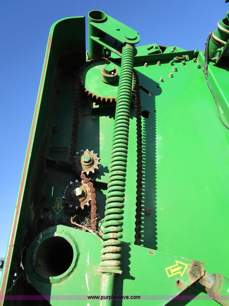 image for item D2311 1995 John Deere 535 round baler