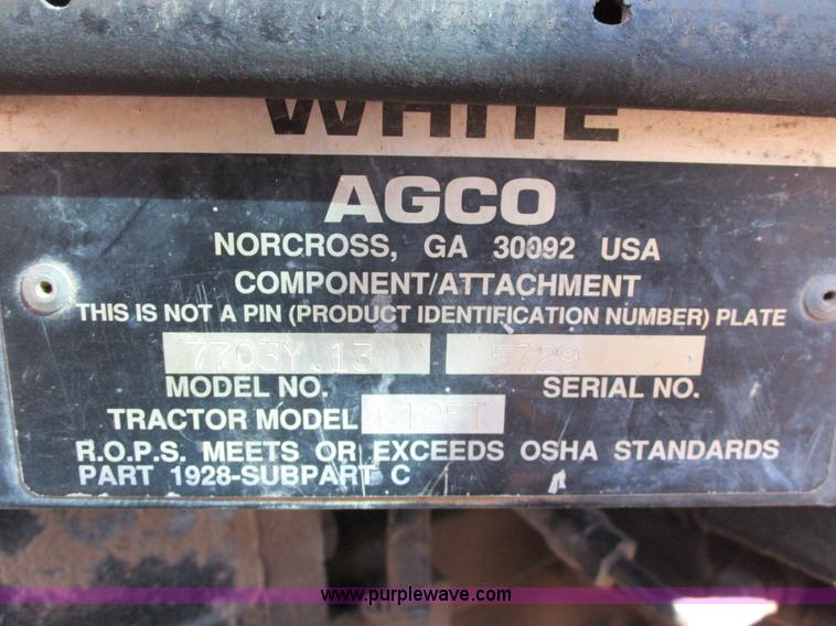 image for item D2317 1993 White 6125 tractor