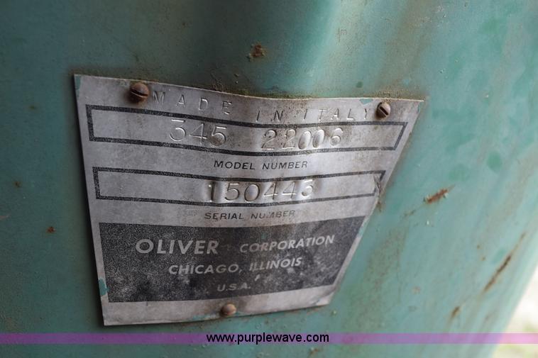image for item E6250 Oliver 1450 tractor