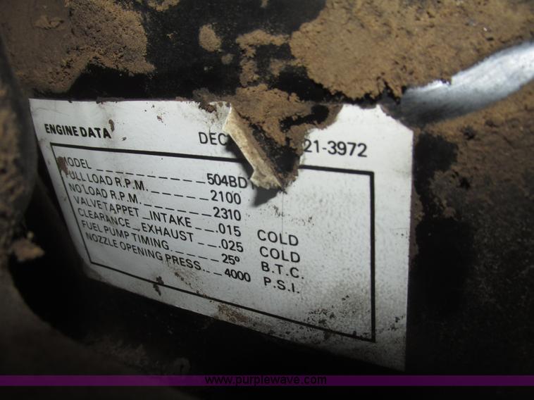 image for item G9769 1987 Case IH 3394 MFWD tractor