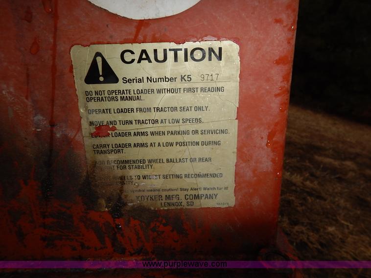 image for item I5065 Koyker 500 tractor loader