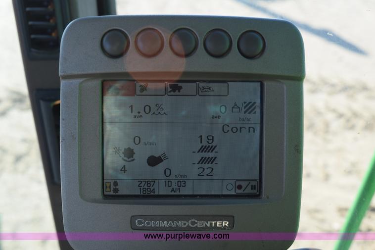 image for item I8501 2010 John Deere 9870 STS RWA combine