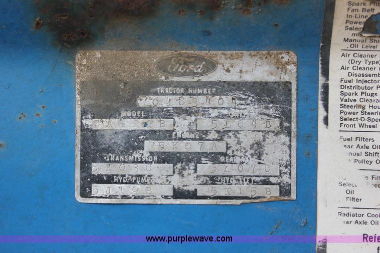 image for item J2289 Ford 3600 tractor