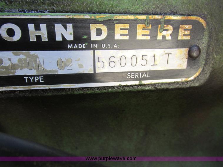 image for item K2035 John Deere 6000 self-propelled sprayer