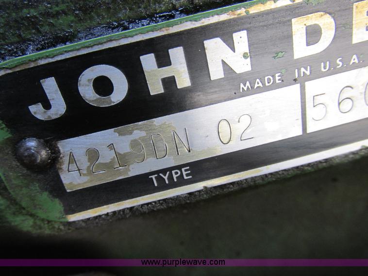 image for item K2035 John Deere 6000 self-propelled sprayer