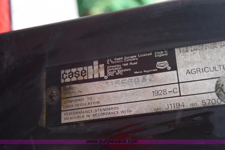 image for item K2317 1987 Case IH 1394 tractor