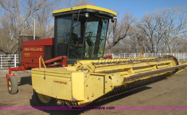 image for item K2930 1995 New Holland 2550 SpeedRower self-propelled windrower