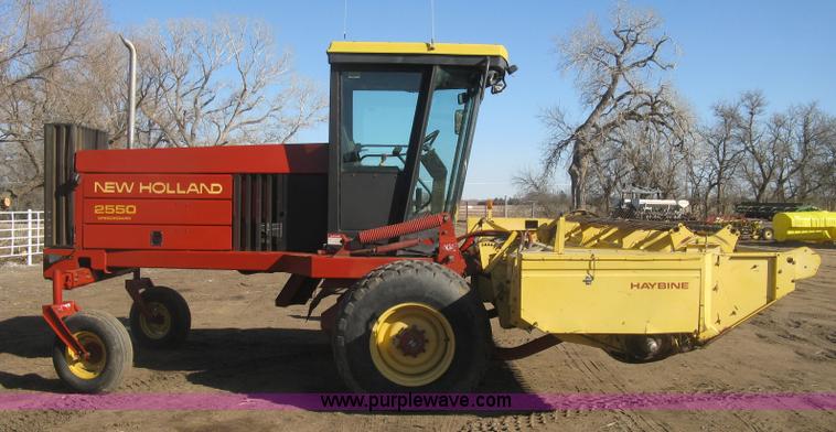 image for item K2930 1995 New Holland 2550 SpeedRower self-propelled windrower