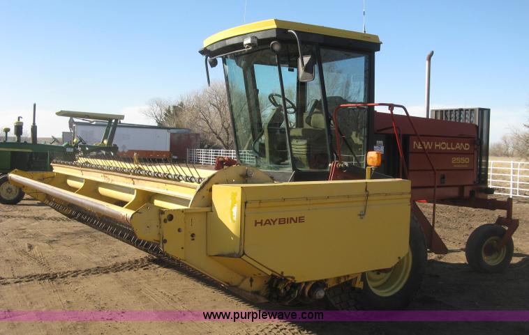 image for item K2930 1995 New Holland 2550 SpeedRower self-propelled windrower