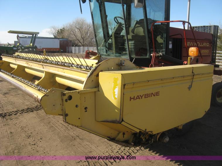 image for item K2930 1995 New Holland 2550 SpeedRower self-propelled windrower