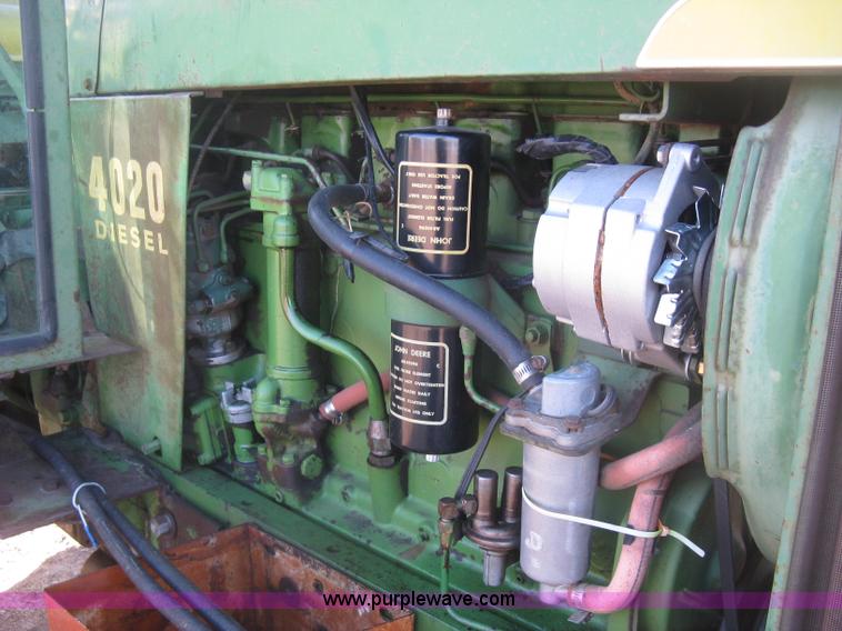 image for item K2943 1968 John Deere 4020 tractor