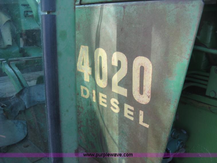 image for item K2943 1968 John Deere 4020 tractor
