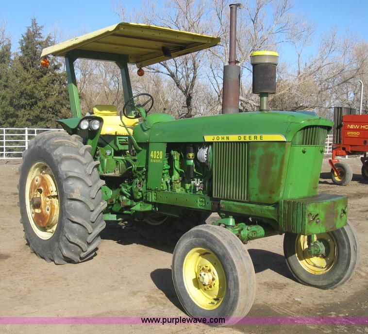 image for item K2944 1964 John Deere 4020 tractor