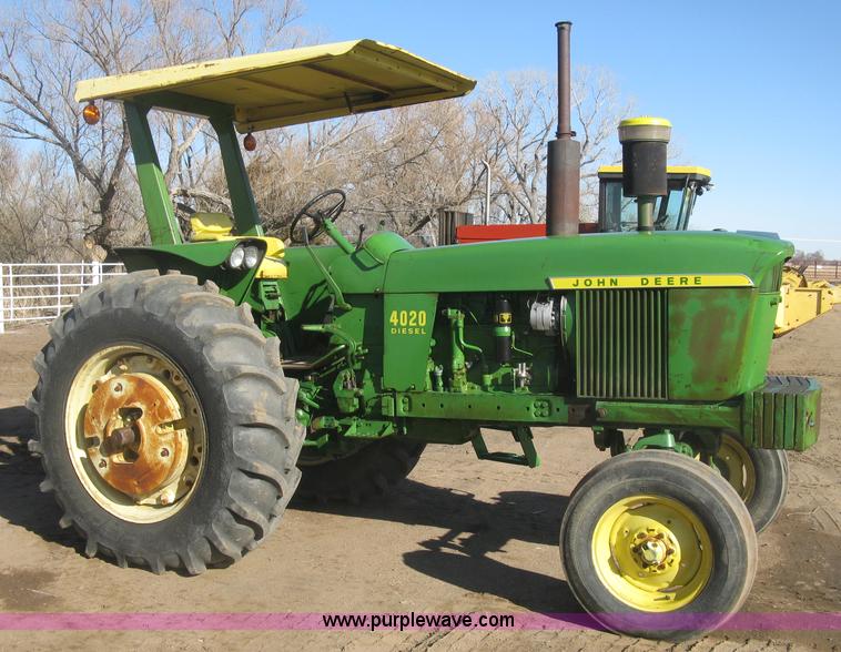 image for item K2944 1964 John Deere 4020 tractor