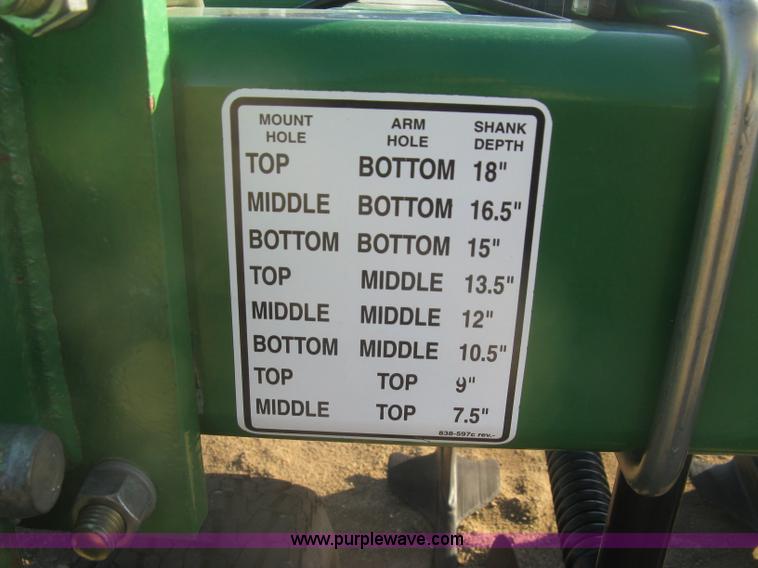 image for item K2946 Great Plains Sub-Soiler 1700 field cultivator