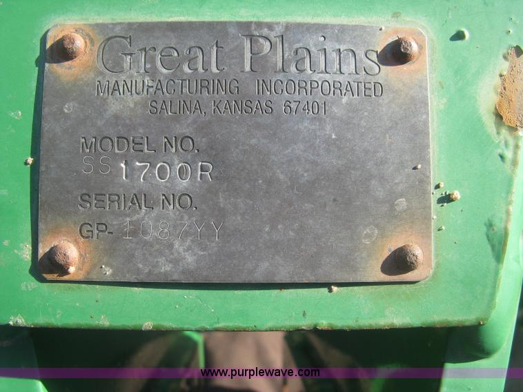 image for item K2946 Great Plains Sub-Soiler 1700 field cultivator
