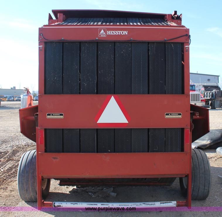 image for item K7155 1979 AGCO Hesston 560 round baler