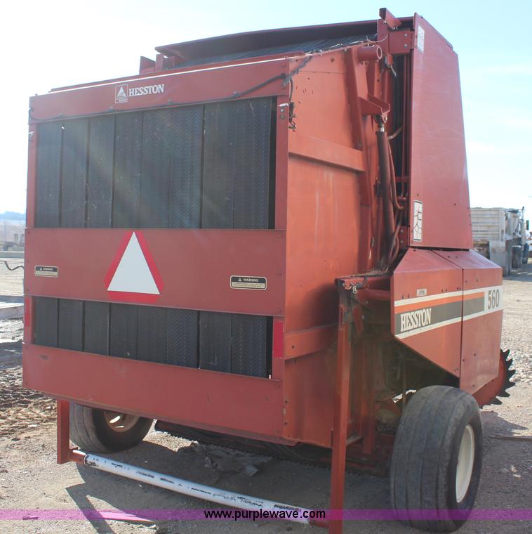 image for item K7155 1979 AGCO Hesston 560 round baler