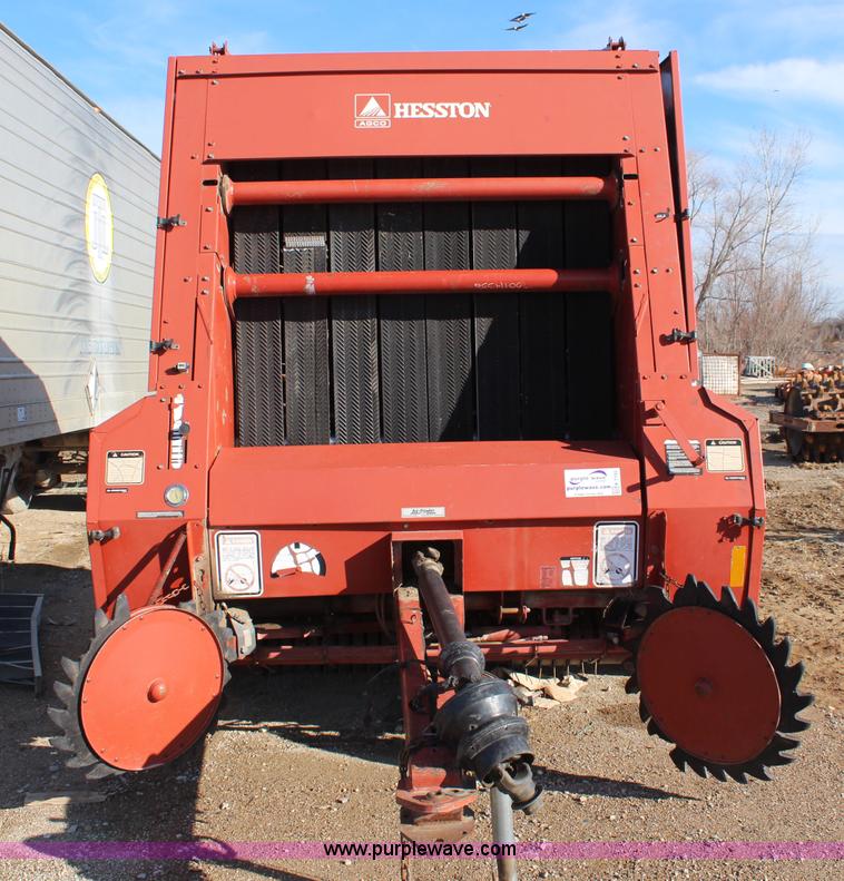 image for item K7155 1979 AGCO Hesston 560 round baler