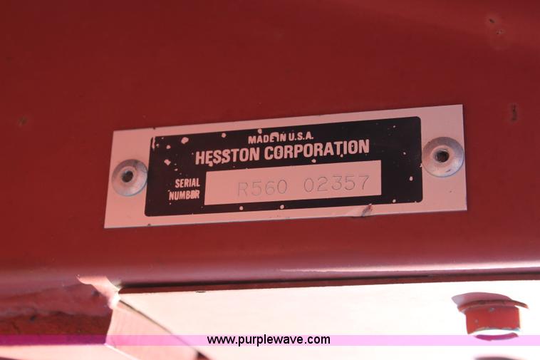 image for item K7155 1979 AGCO Hesston 560 round baler