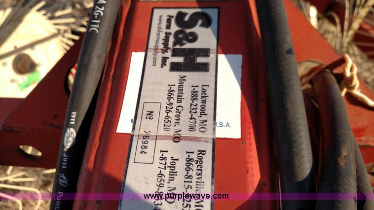 image for item L6641 2002 H&S Hi-Capacity 12 wheel rake