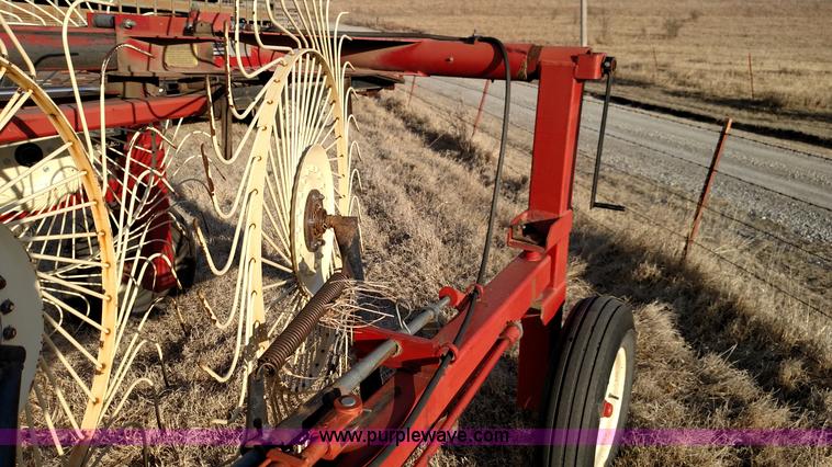 image for item L6641 2002 H&S Hi-Capacity 12 wheel rake