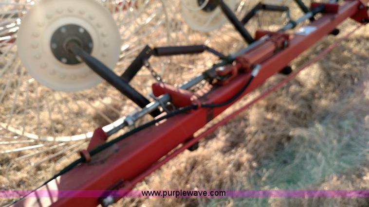 image for item L6641 2002 H&S Hi-Capacity 12 wheel rake