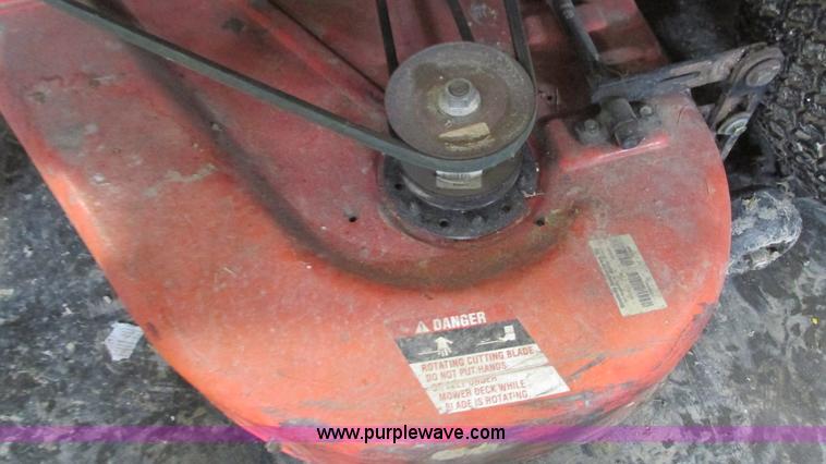 image for item AC9751 Simplicity riding lawn mower