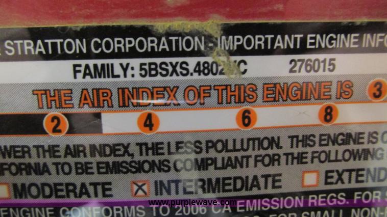 image for item AC9751 Simplicity riding lawn mower