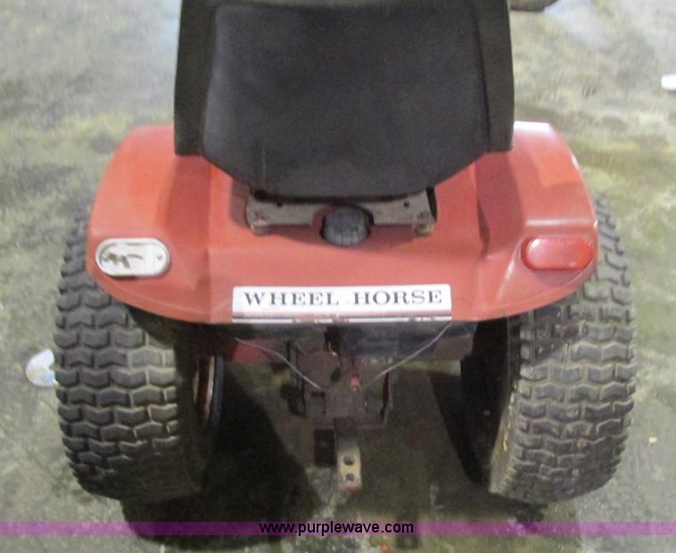 image for item AC9752 Wheel Horse riding lawn mower