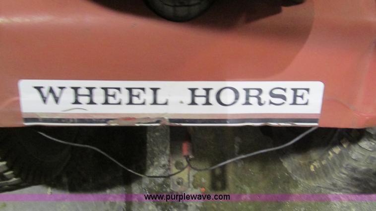 image for item AC9752 Wheel Horse riding lawn mower