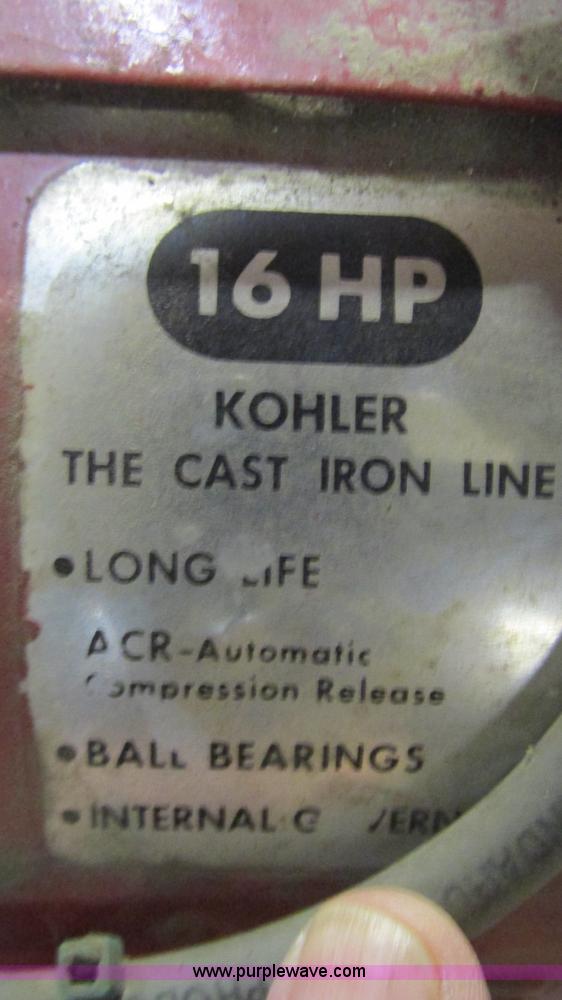 image for item AC9752 Wheel Horse riding lawn mower